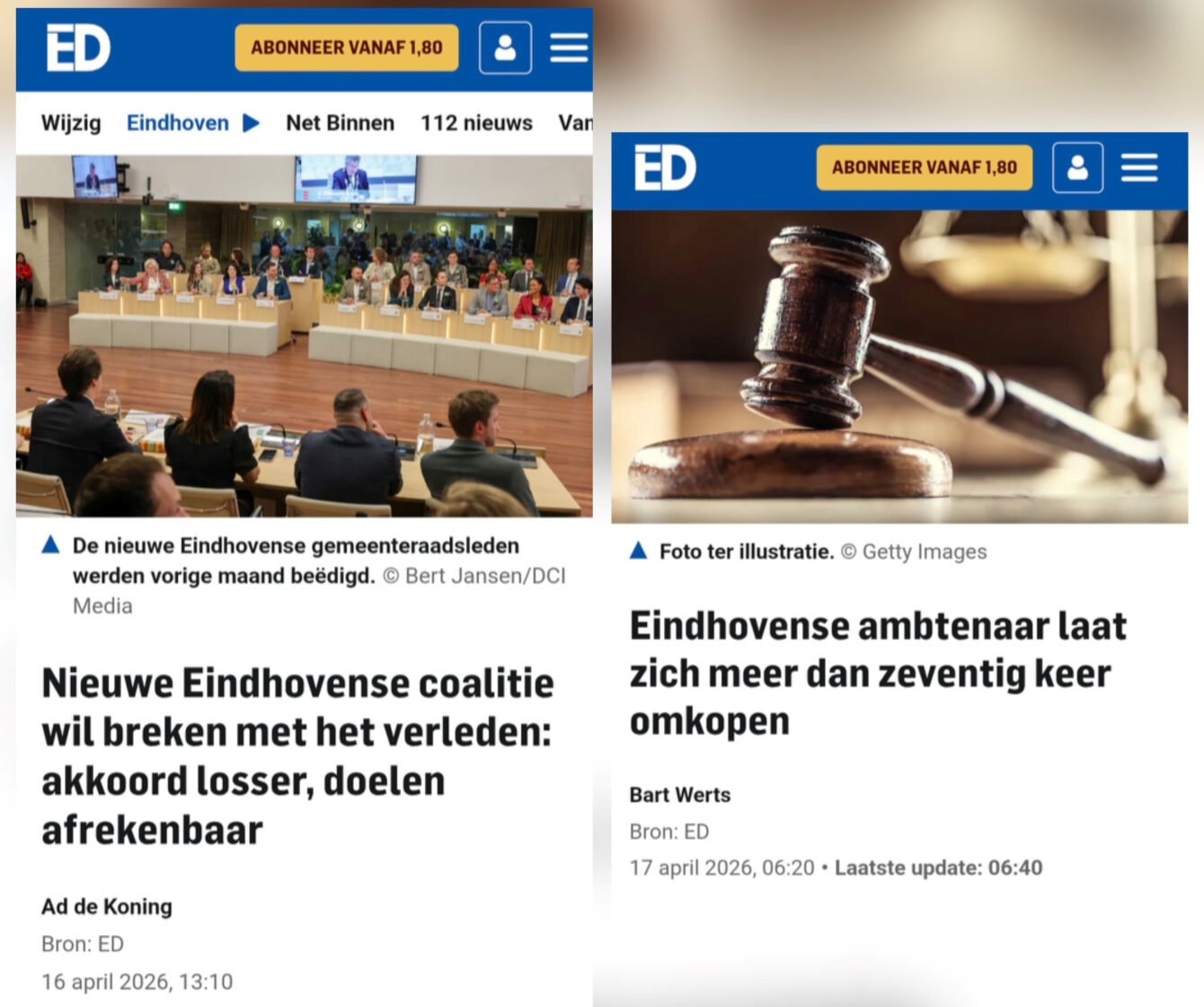 Holanda, Dse.nl, Holandês