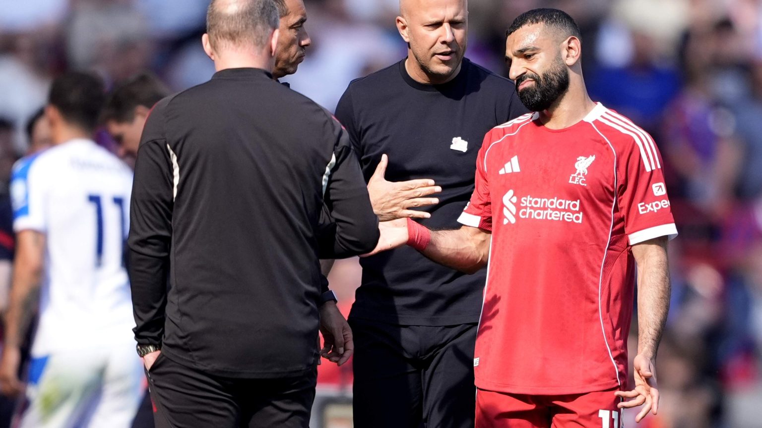 Holanda, De Telegraaf, Holandês  Arne Slot reageert op uitspraken van Mohamed Salah: ’Dat heb ik hem niet horen zeggen, jij wel?’