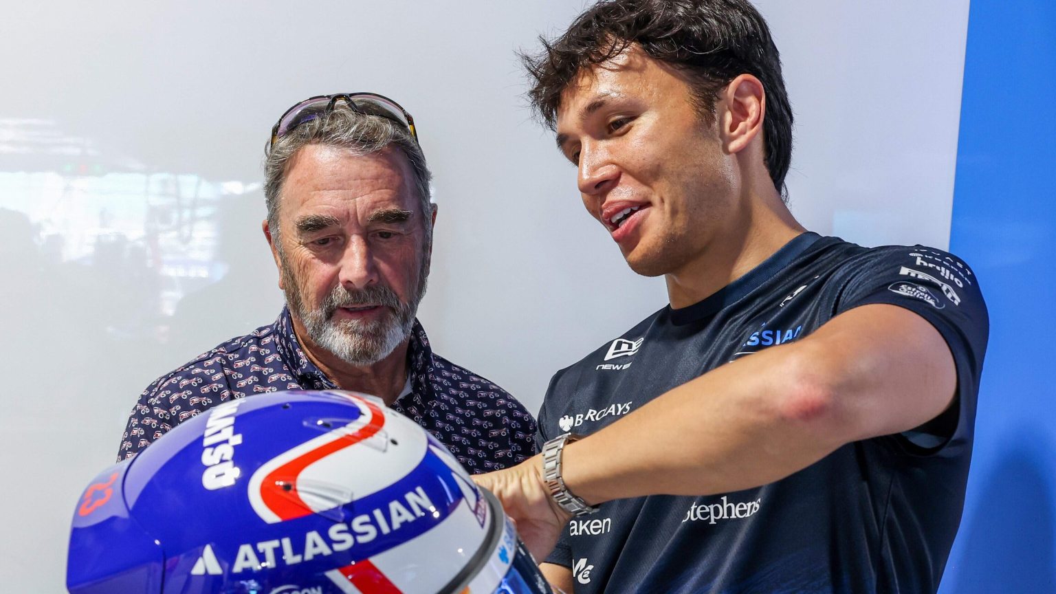 Holanda, De Telegraaf, Holandês  F1-coureur Alexander Albon verbreekt record en brengt eerbetoon aan ’Williams-legende’ Nigel Mansell