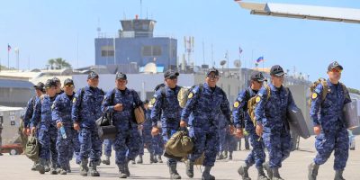 2025-02-04-Salvadoran-forces-arriving-in-Haiti-at-airport-Photo-Dieugo-Andre-The-Haitian-Times.jpg