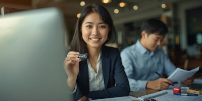 Two-journalists-smiling-in-bright-newsroom-holding-branded-USB-stick-for-storage.jpg